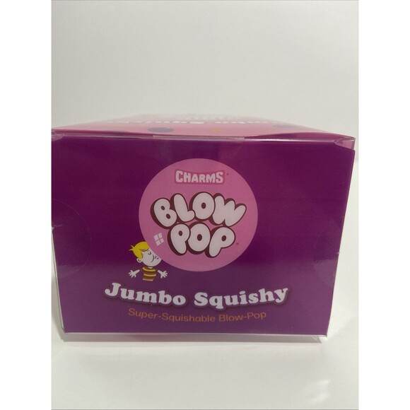 Charms Blow Pop Jumbo Squishy Grape 4x4x6.5 In Soft Durable Ages 3+ Quality Foam - Picture 5 of 7